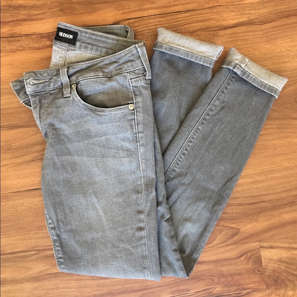 Grey denim Hudson jeans